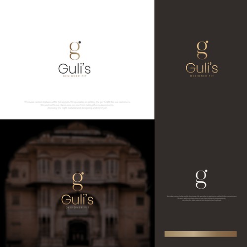 Design di Modern logo for custom Indian women clothing di EvgeniyaR