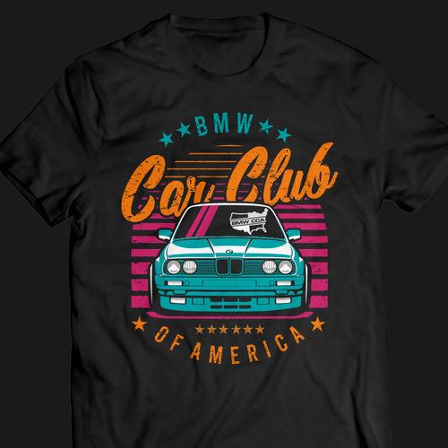 Bmw car club of america kid's t-shirt design | T-shirt contest | 99designs