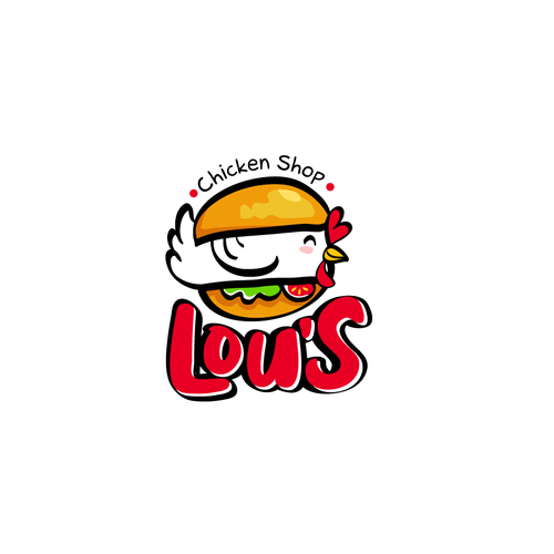 Fried Chicken Shop Logo Design by Joezua and