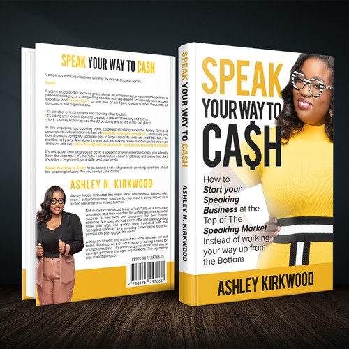 Design Speak Your Way To Cash Book Cover Ontwerp door SafeerAhmed