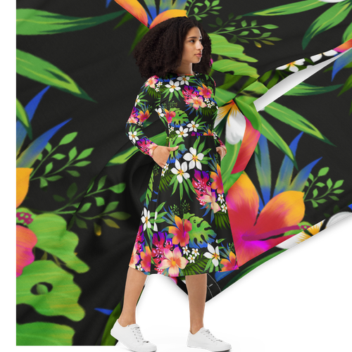 Tropical Fabric Print - Textile Designers & Illustrators Los Angeles fashion brand needs your designs Design by ash00 Designs