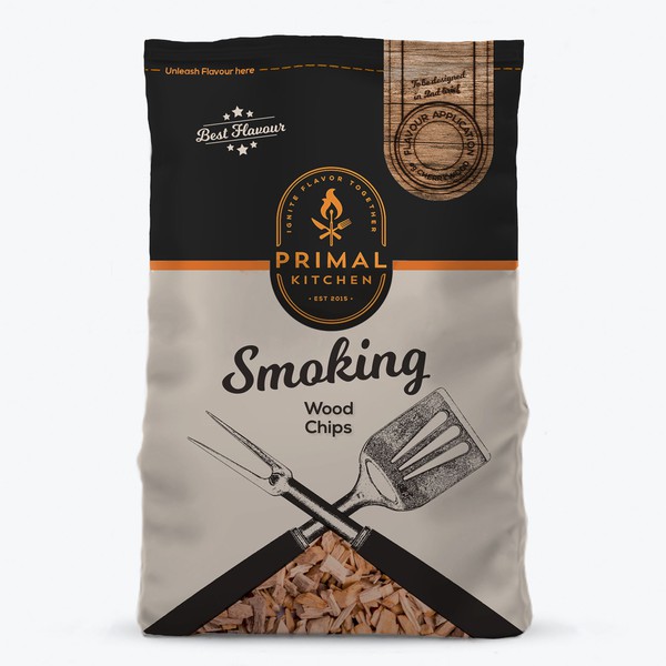 Smoking Woodchips Packaging Design