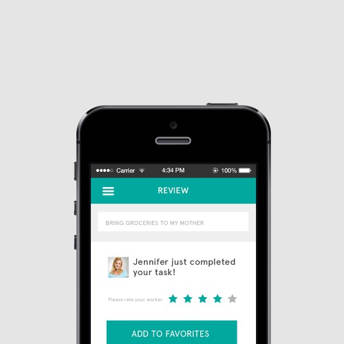 Luxury Errand running app - Design Uber concierge! Design by michelleanne