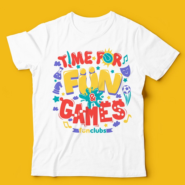 Fun Typography Designs For Kids T-Shirt