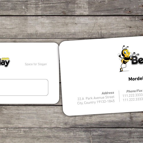 Help BeeInPlay with a Business Card Ontwerp door impress