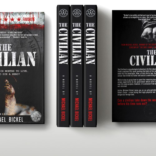 An ICONIC looking book cover for a 5 star reviewed manuscript Design by Levro