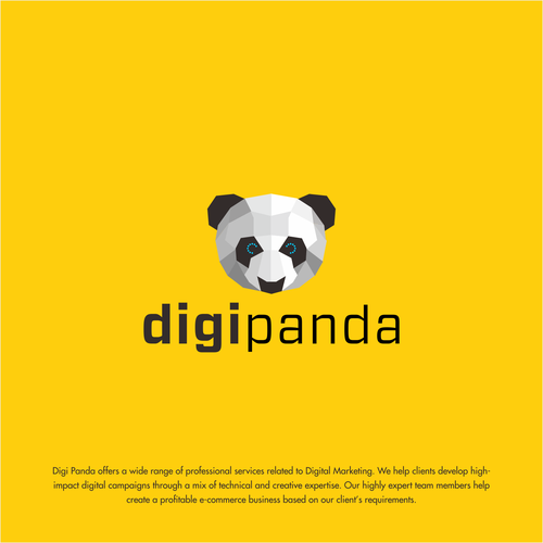 Design a Stylish & Modern Logo for an E-commerce Marketing Startup - Digi Panda Design by Grad™