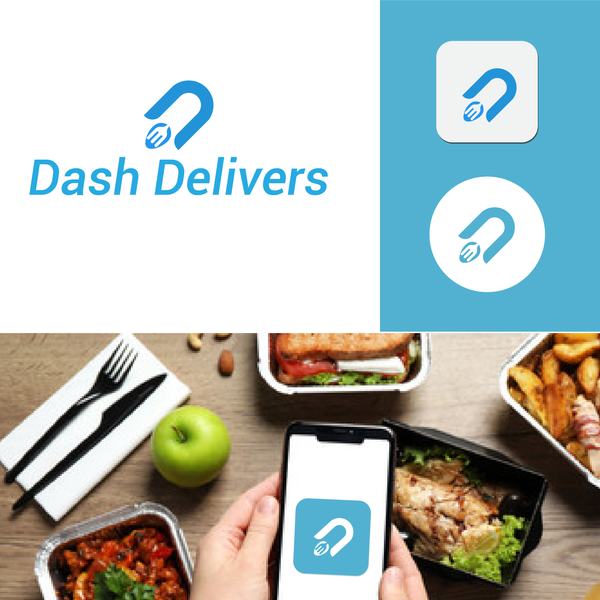 Design by LogoDesigner_Shojol titled "I will design food delivery logo for your business "