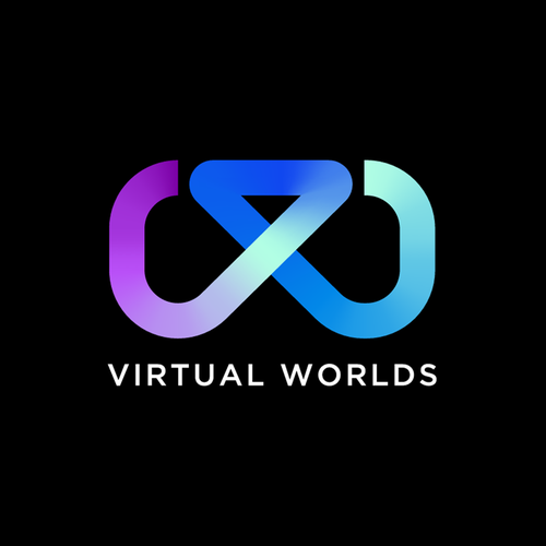 Logo for company capturing world monuments in virtual reality Design by Morita.jp