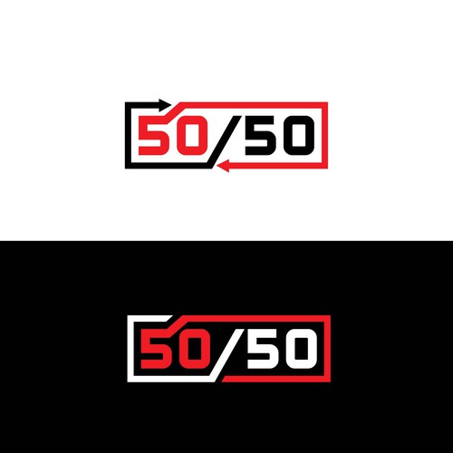 Desing a raffle competition logo for 50/50 Design by NOSHA bizsol