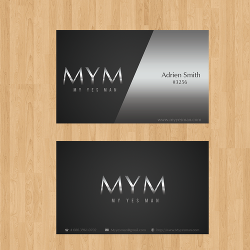Help My Yes man with a new stationery Diseño de Andra D