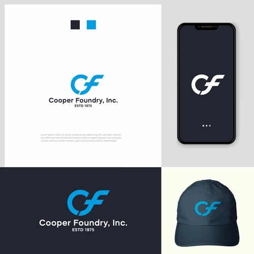 50 YEAR FOUNDRY LOGO|EMBLEM REDESIGN Design by rouf_art