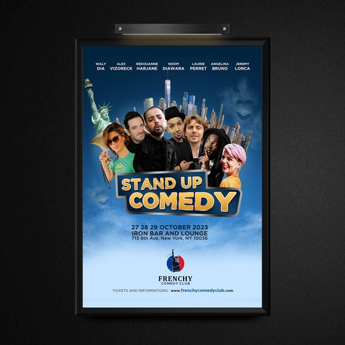 POSTER - Comedy Festival Design by yafie.fathia