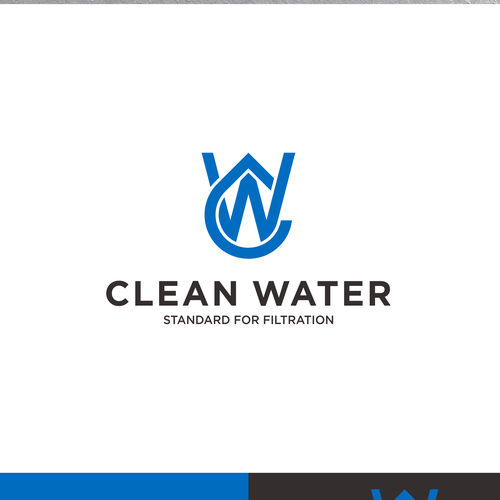 Simple Clean Logo for Water Filtration Company Design by ArtC4