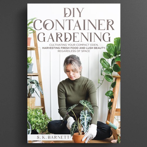 Container Garden Book cover Design by Rezy