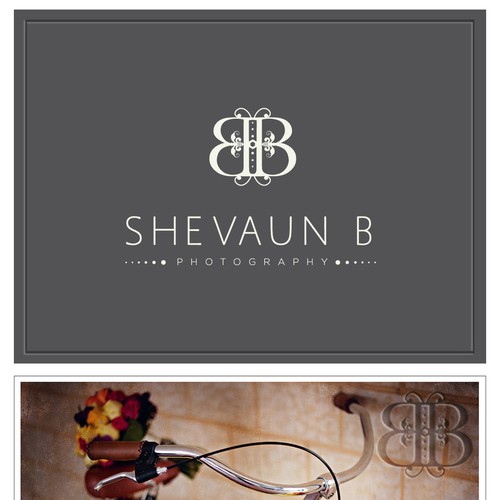 Shevaun B Photography needs an elegant logo solution. Design by arabella june