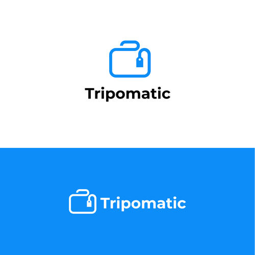 New logo for rebranding a trip planning app Design by #RDWN