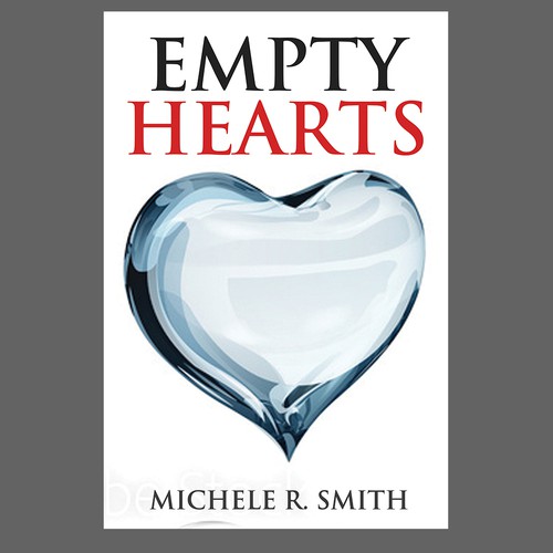 Design a book cover that appeals to an empty heart. Design by DezignManiac