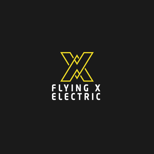 Design di Flying X Electric Logo di Inktrovert_Dilla