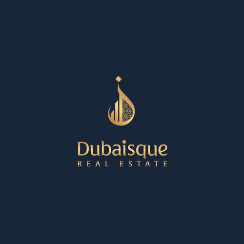 Design di Design a Chic LOGO for Dubaiesque Real Estate - Dubai Bling, Boldness, Exclusive Iconic Living di Budimage