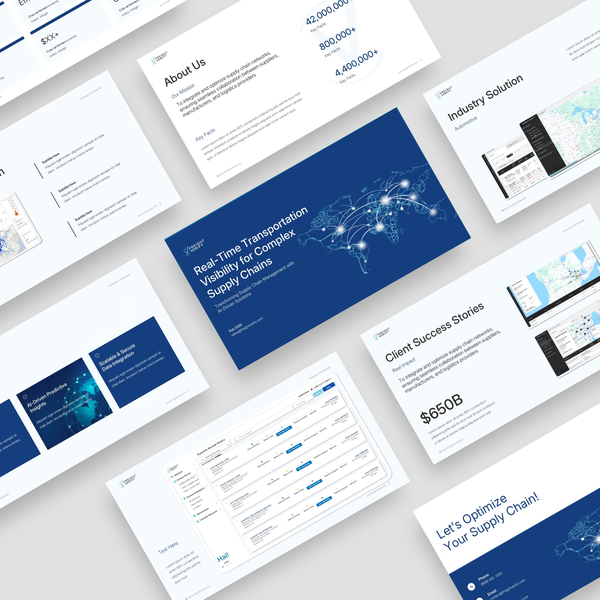 Supply Chain & AI Solutions Presentation