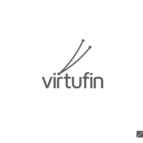 Help Virtufin with a new logo Diseño de Tedbit