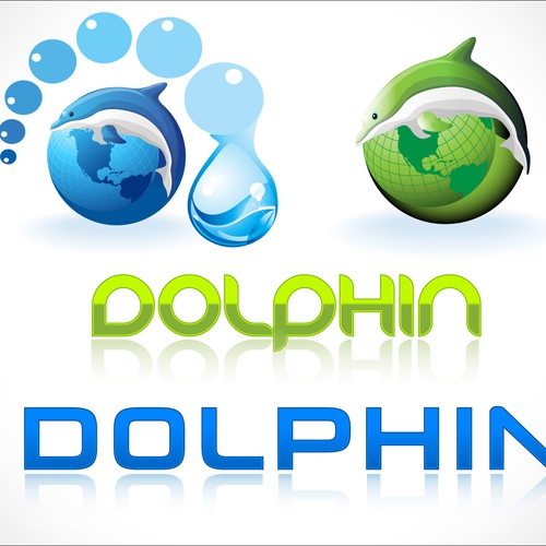 New logo for Dolphin Browser Design by karmenn9 (tina_sol)