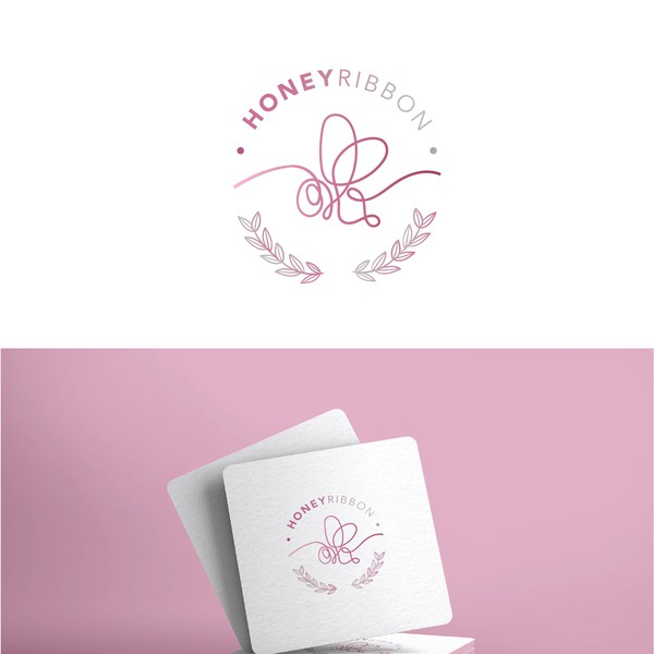 Design by deleted-2126928 titled "Honey Ribbon Logo"