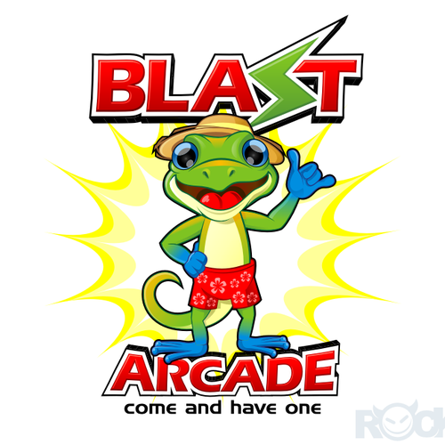 Help Blast Arcade with a Mascot/Logo/Theming Diseño de ROCKER.