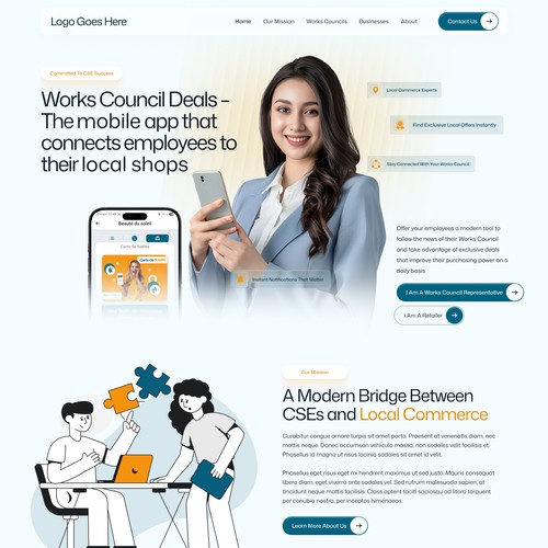 Web page design contest entry by WebNest™