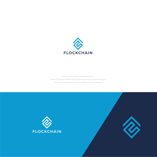 Minimalist logo with edges for software product Design by F.C.