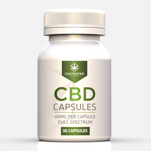 Label design for a CBD product Design by HARIS_DESIGN20_17