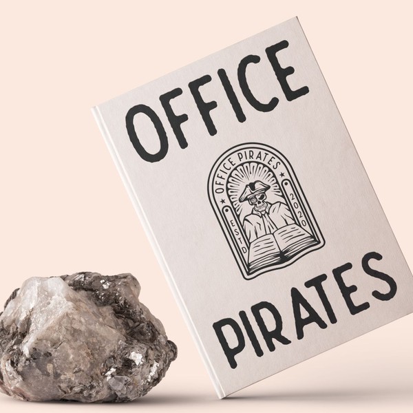 Design by Razzaq™ titled "Office Pirate"