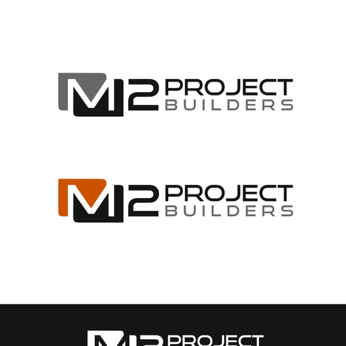 Create a modern yet sophisticated logo for M2 PROJECT BUILDERS-ontwerp door cv design