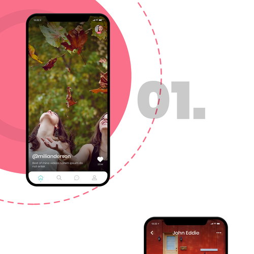 User friendly chat app Design by Utsav Khokhanasiya