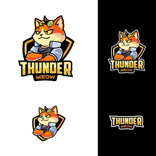 Need a logo for an up-and-coming gamer, thundermeow Design by Mori Summer
