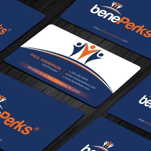 Biz Cards for fast growing company Réalisé par Brandmaker artist