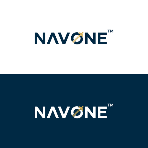 NavOne Logo - Sub Brand of NavPass.aero Design by code.signs