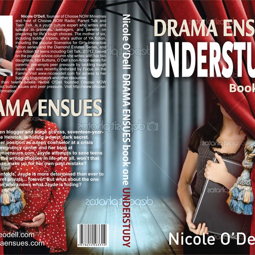 book cover for YA novel about teen pregnancy Design by Chameleonstudio74