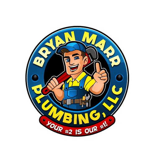 Design Help Bryan Marr Plumbing modernize their current logo di Deezign Depot