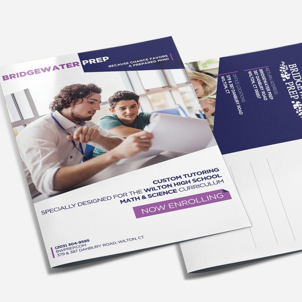 Design by Analyn26 titled "Inspiring Brochure for Bridgewater Prep"