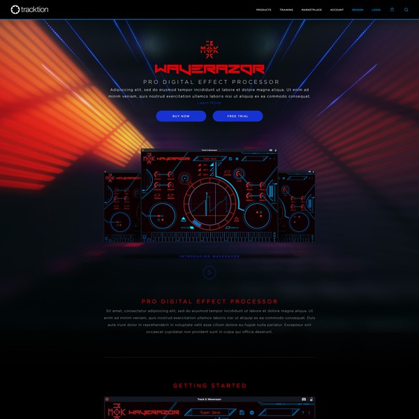 Waverazor Product Page