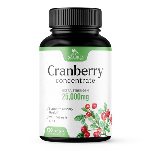 Designs | Natural Cranberry Concentrate Design Needed for Nature's ...