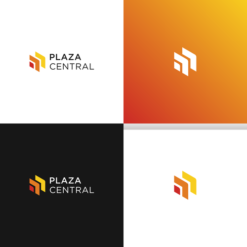 Logotipo Plaza Central Design by AMERA™