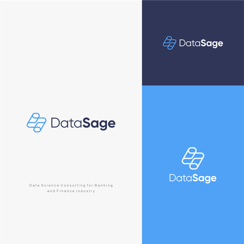 We need a modern slick logo for our Data Science consulting company Design by ahza99™