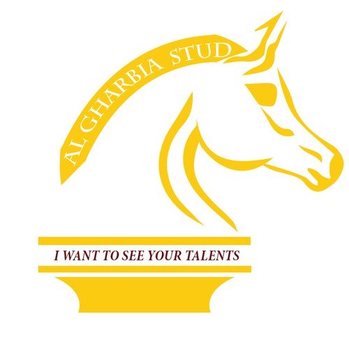 Arabian Horse LOGO Diseño de azzedine talbi