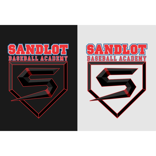 Sandlot Baseball Academy Logo design contest