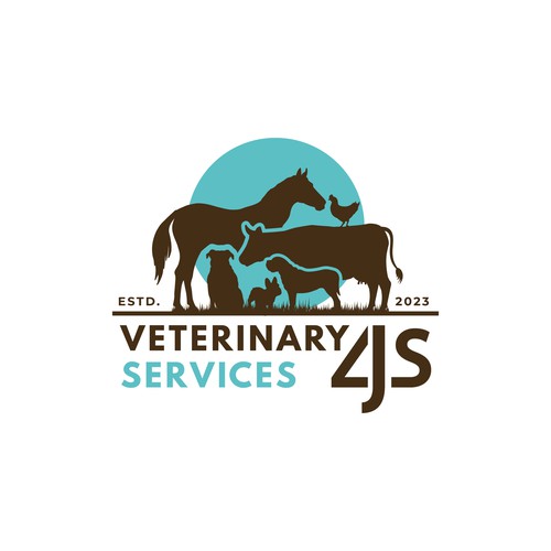 Designs Mixed animal veterinarian logo Logo design contest