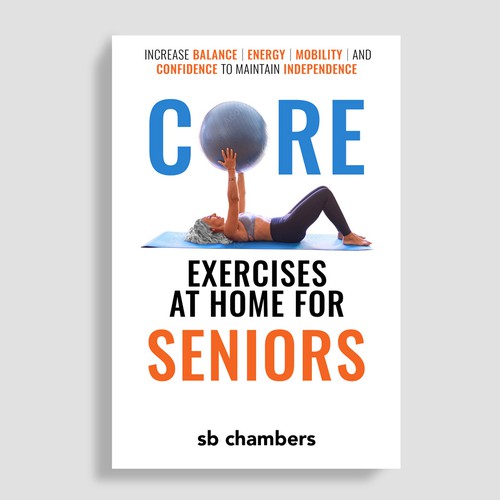 Designs | Unique cover for a book on building core strength in older ...