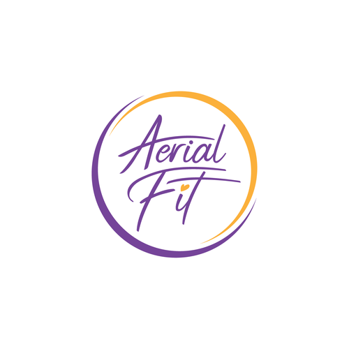 "Aerial Fit" Logo for our new aerial sports shop Design by -anggur-